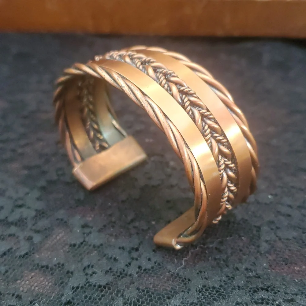Copper Cuff Bracelet AG6 I 8